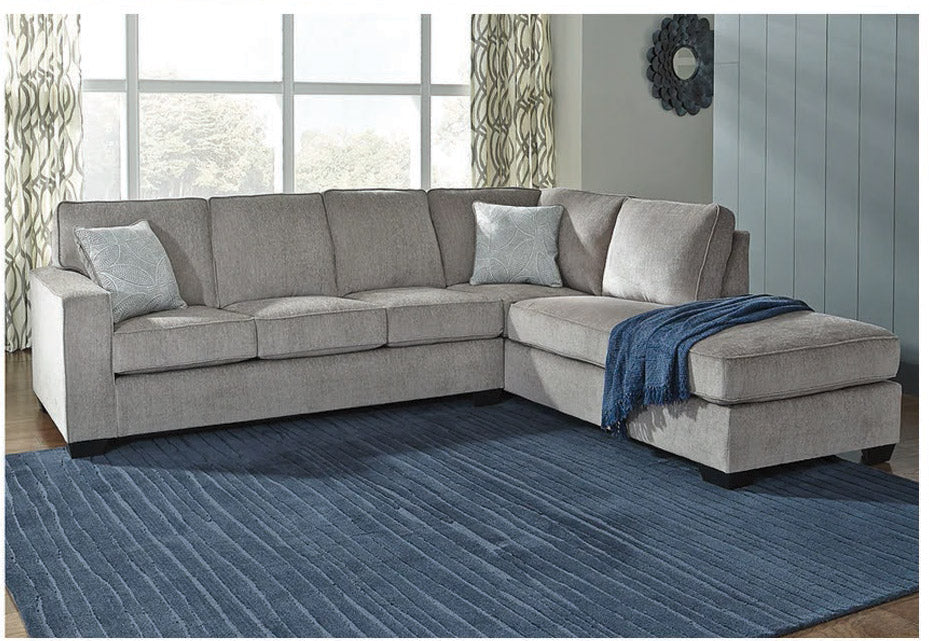 Grey Fabric Sectional JMD Furniture
