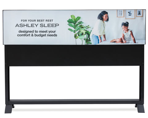 StoreDisplay Queen Metal Bedding Fixture