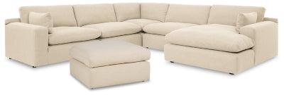 Elyza 5-Piece Sectional with Ottoman