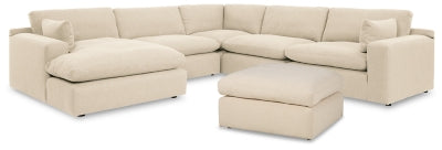 Elyza 5-Piece Sectional with Ottoman