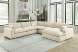 Elyza 5-Piece Sectional with Ottoman