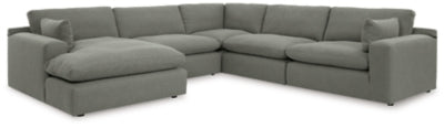 Elyza 5-Piece Sectional with Chaise