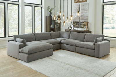 Elyza 5-Piece Sectional with Chaise