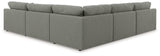 Elyza 5-Piece Sectional with Ottoman