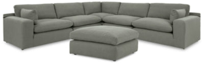 Elyza 5-Piece Sectional with Ottoman