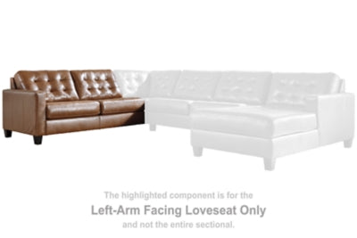 Baskove Left-Arm Facing Loveseat