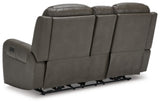 Card Player Power Reclining Loveseat