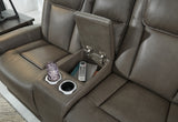 Card Player Power Reclining Loveseat