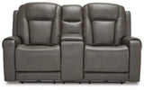 Card Player Power Reclining Loveseat