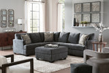 Ambrielle 2-Piece Sectional with Ottoman