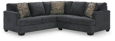 Ambrielle 2-Piece Sectional with Ottoman