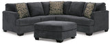 Ambrielle 2-Piece Sectional with Ottoman