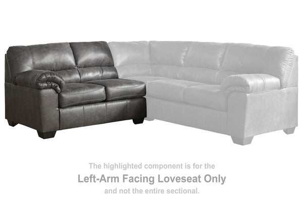 Bladen Left-Arm Facing Loveseat