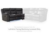 Perarrygin LAF Reclining Loveseat