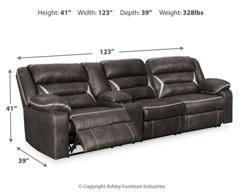 Kincord 2-Piece Power Reclining Sectional
