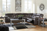 Kincord 4-Piece Sectional with Recliner