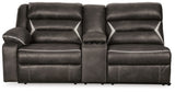 Kincord Left-Arm Facing Power Reclining Sofa with Console