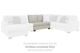 Lowder Armless Loveseat