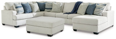 Lowder 5-Piece Sectional with Ottoman