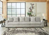 Regent Park 4-Piece Sectional with Ottoman