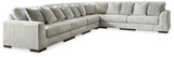 Regent Park 6-Piece Sectional with Ottoman