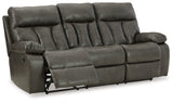 Willamen Reclining Sofa with Drop Down Table