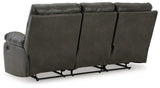 Willamen Reclining Sofa with Drop Down Table