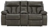 Willamen Reclining Loveseat with Console