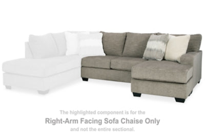 Creswell Right-Arm Facing Sofa Chaise