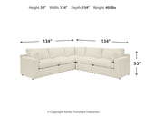 Next-Gen Gaucho 5-Piece Sectional with Ottoman