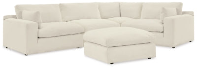 Next-Gen Gaucho 4-Piece Sectional with Ottoman