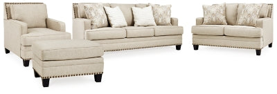 Claredon Sofa, Loveseat, Chair and Ottoman