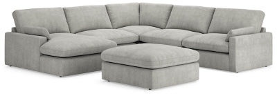 Sophie 5-Piece Sectional with Ottoman