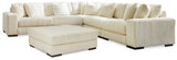 Lindyn 5-Piece Sectional with Ottoman