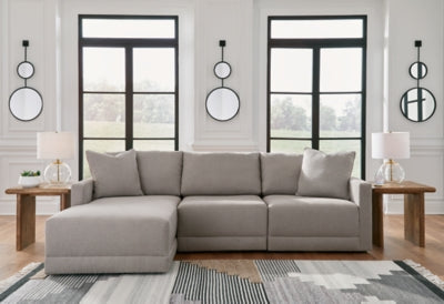 Katany 3-Piece Sectional with Ottoman