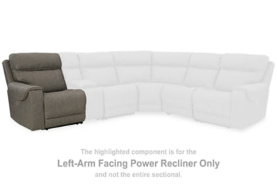 Starbot Left-Arm Facing Power Recliner