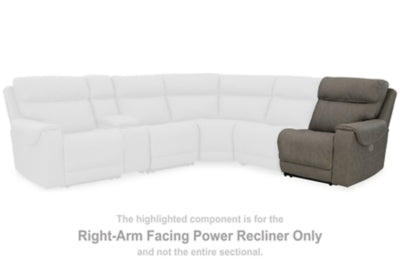 Starbot Right-Arm Facing Power Recliner