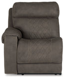 Hoopster Left-Arm Facing Power Recliner