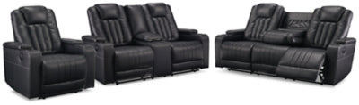 Center Point Sofa, Loveseat and Recliner