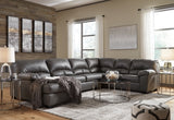 Aberton 3-Piece Sectional with Chaise