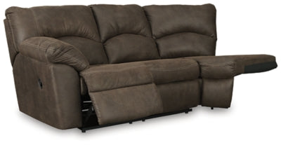 Tambo Left-Arm Facing Reclining Loveseat