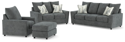 Stairatt Sofa, Loveseat, Chair and Ottoman