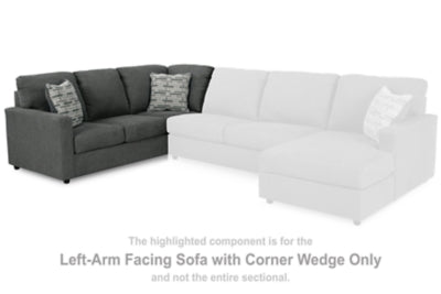 Edenfield Left-Arm Facing Sofa with Corner Wedge