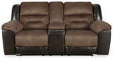 Earhart Reclining Loveseat with Console