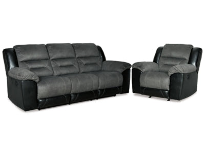 Earhart Sofa and Recliner