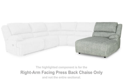 McClelland Right-Arm Facing Press Back Chaise