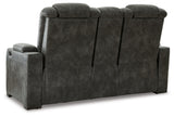 Soundcheck Power Reclining Loveseat with Console