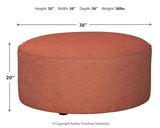 Almanza Oversized Accent Ottoman