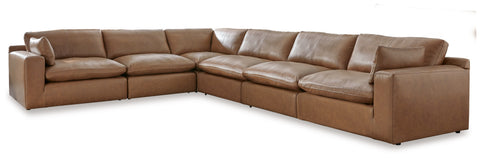 Emilia 6-Piece Sectional with Ottoman