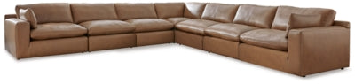 Emilia 7-Piece Sectional with Ottoman